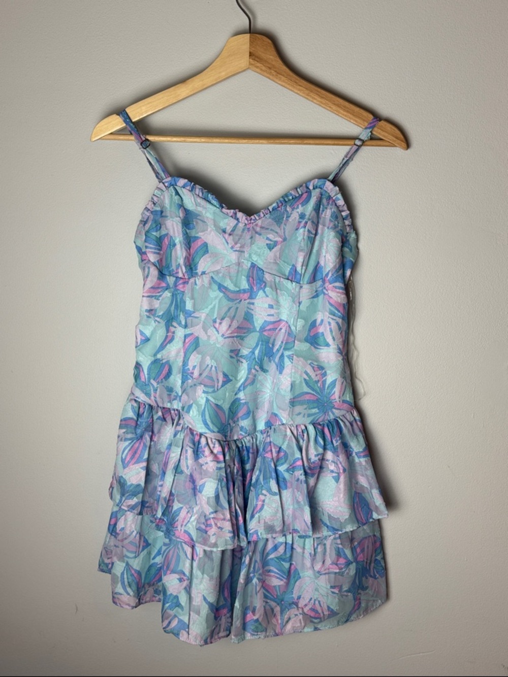 Wild Fable Light Blue Smocked Dress S